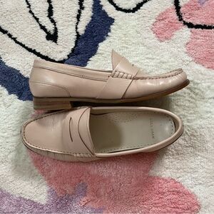 Cole Haan blush pink penny loafer shoes women's size 6